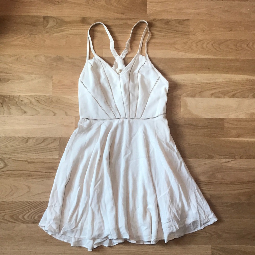 White Urban Outfitters A-line sundress